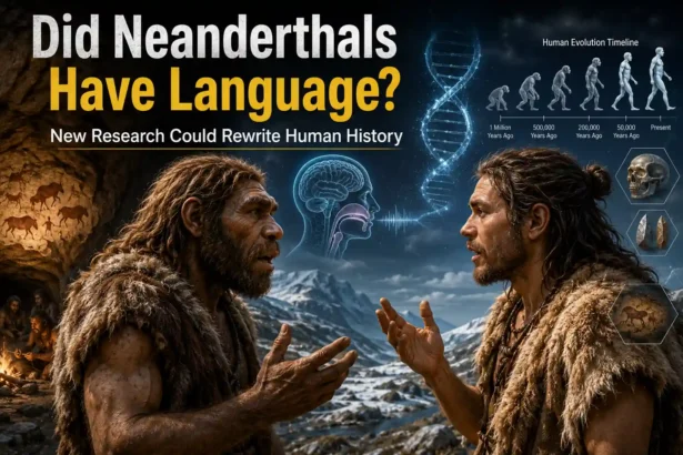 Did Neanderthals Have a Language ? New Research Could Change What We Know About Human Evolution