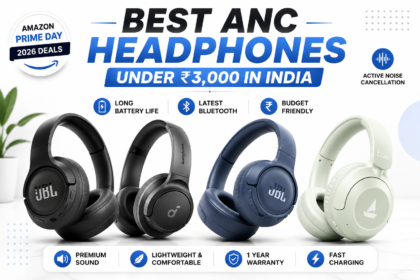 Best ANC Headphones Under ₹3,000