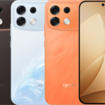 Oppo F35 Pro 5G smartphone with Sunset Orange design
